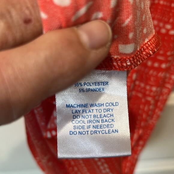 Southern Tide Gameday Varsity Capped Sleeves Elastic Waist Dress Size Sm… - Picture 6 of 6